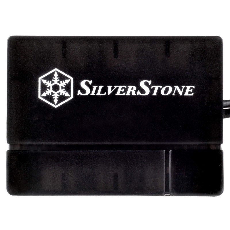 SilverStone Technology 8-Port PWM Fan Hub/Splitter for 4-Pin & 3-Pin Fans* in Black SST-CPF04-USA - Image 5